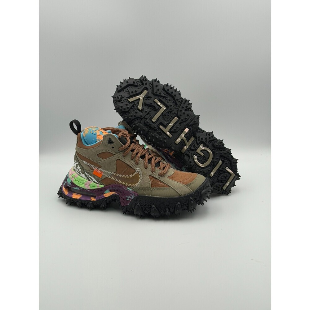 Off-White X Nike Air Terra Forma Sneakers Men's 6 Archaed Brown Green DQ1615-200 - Picture 11 of 15